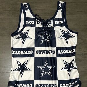 NFL Cowboys Women's One Piece in Navy and White